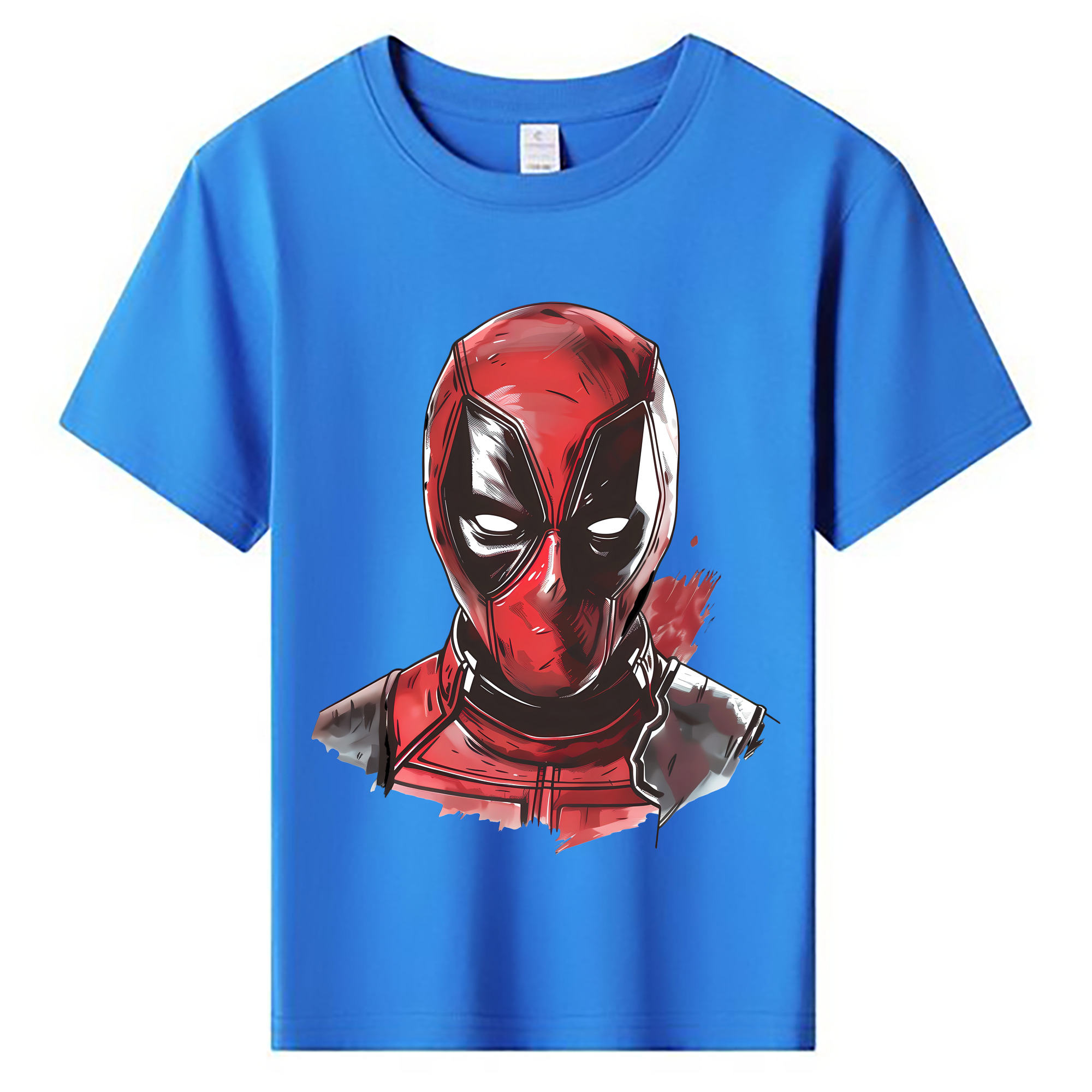 （画像用） Deadpool デッドプール 綿100％キッズTシャツ（フロントプリント）